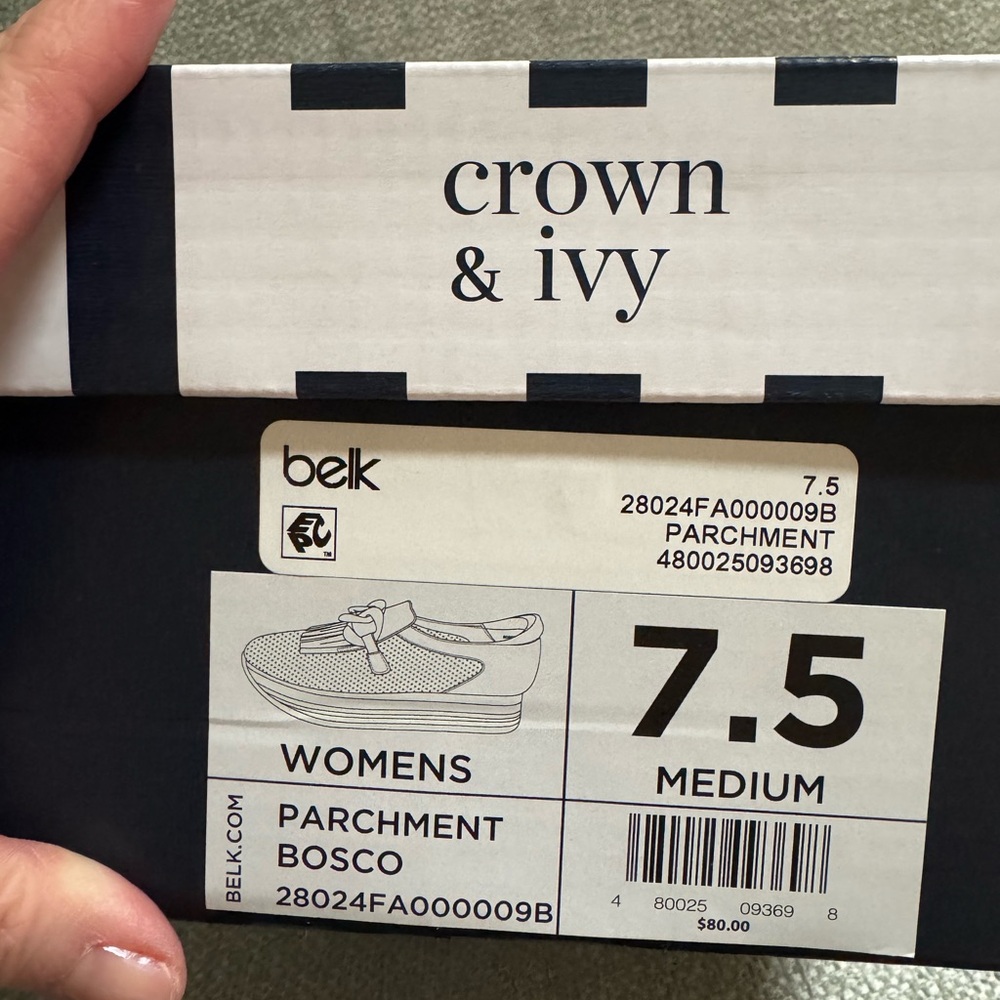 Crown & Ivy sneaker loafers barely worn. EUC! - Picture 4 of 4